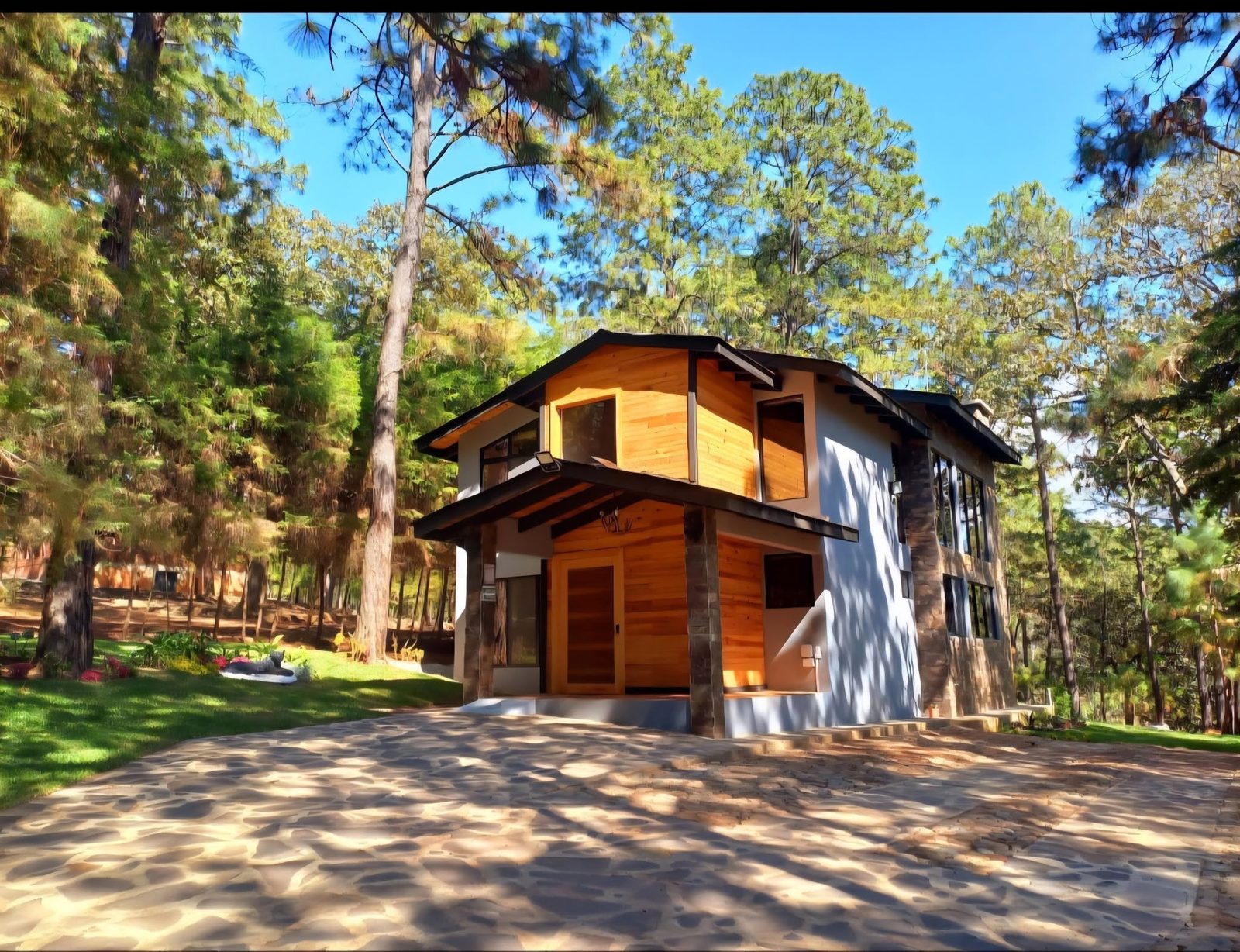 Cabaña Nalú en el bosque de Mazamitla